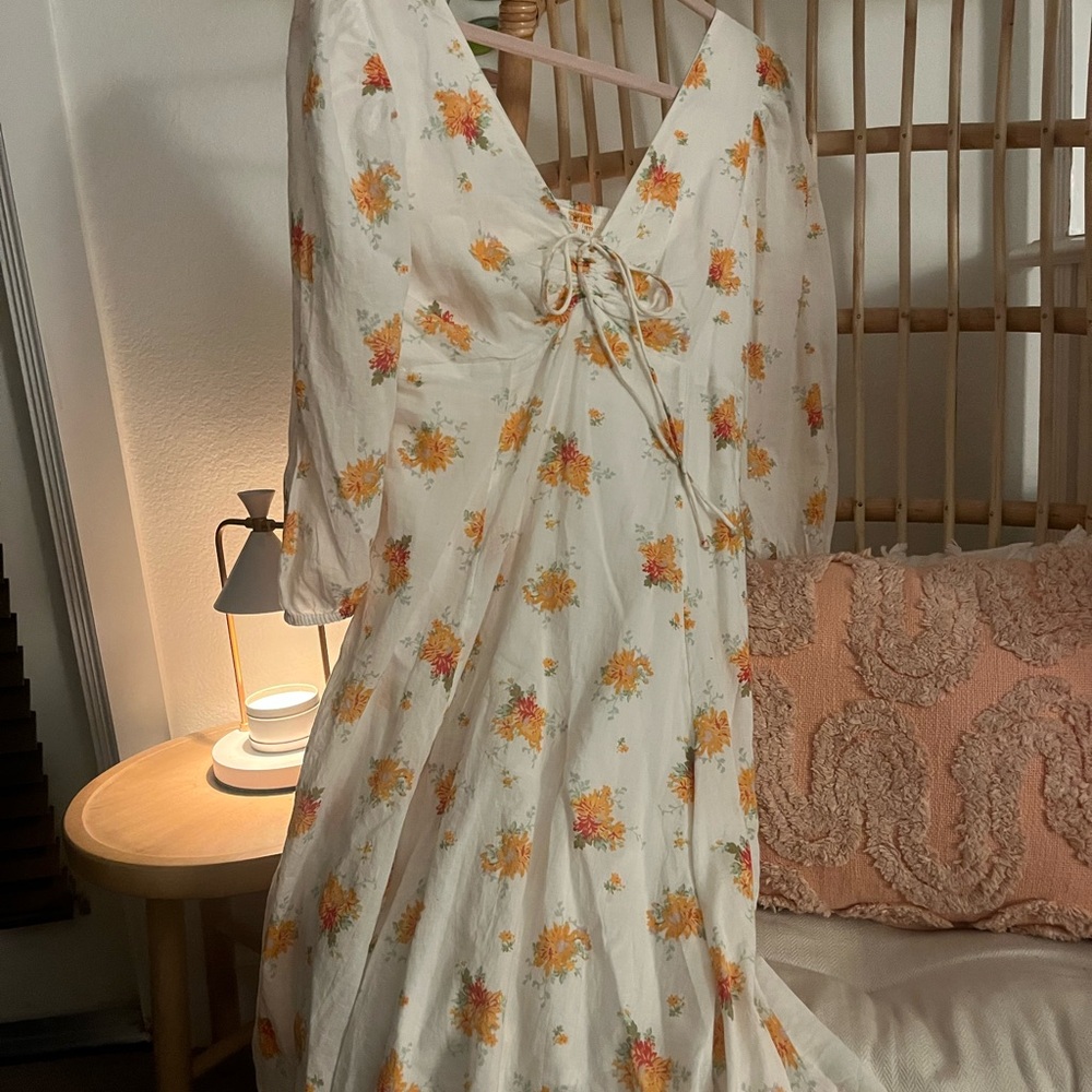 free people floral dress